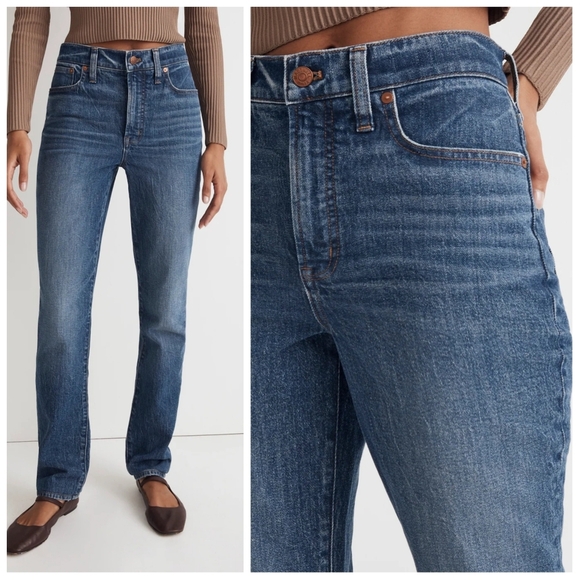 NWT Madewell The Perfect Petite Vintage Jean 33P - Picture 2 of 9